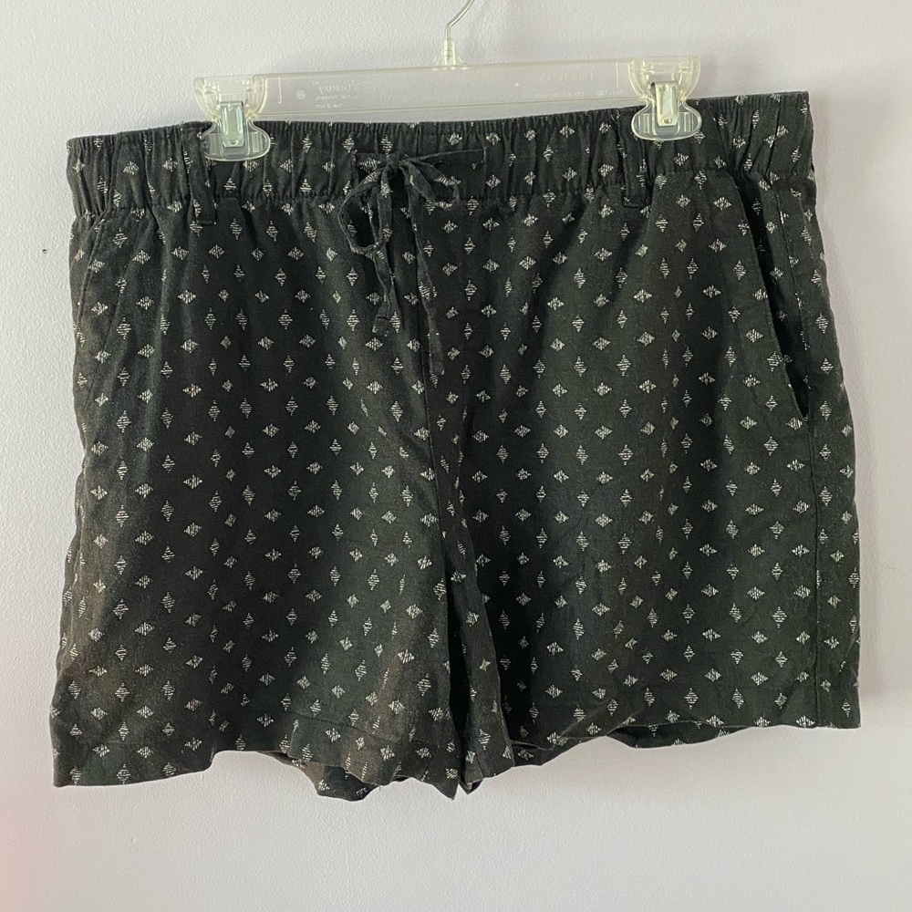 Old Navy | Linen Blend Printed Shorts
